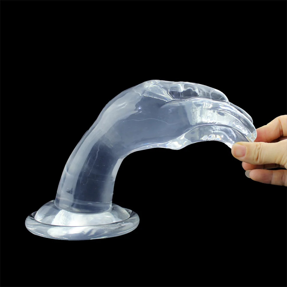 Transparent Palm Anal Plug Dildo Arm Shape Buttocks Soft Fist Buttocks G-Spot Stimulation Anal Expansion Sex Toy 241010