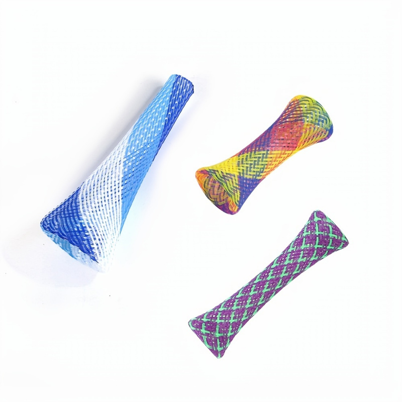 1pc Colorful Cat Spring Tube Toy - Interactive and Entertaining Toy for Indoor Cats