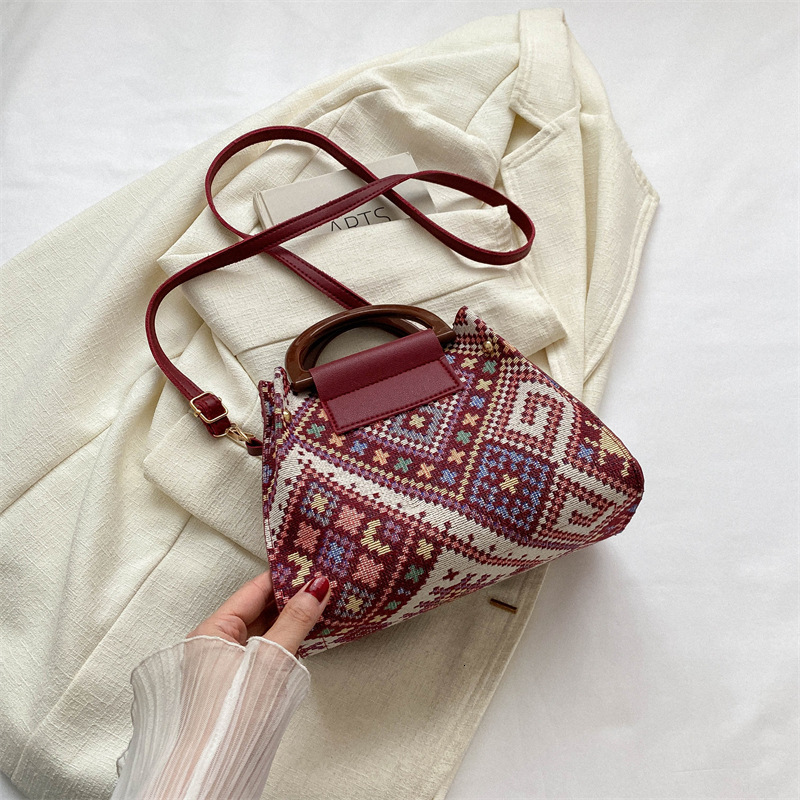 New Fashionable Handbag Korean Edition Crossbody Women's Casual Simple Trendy Shoulder Bag