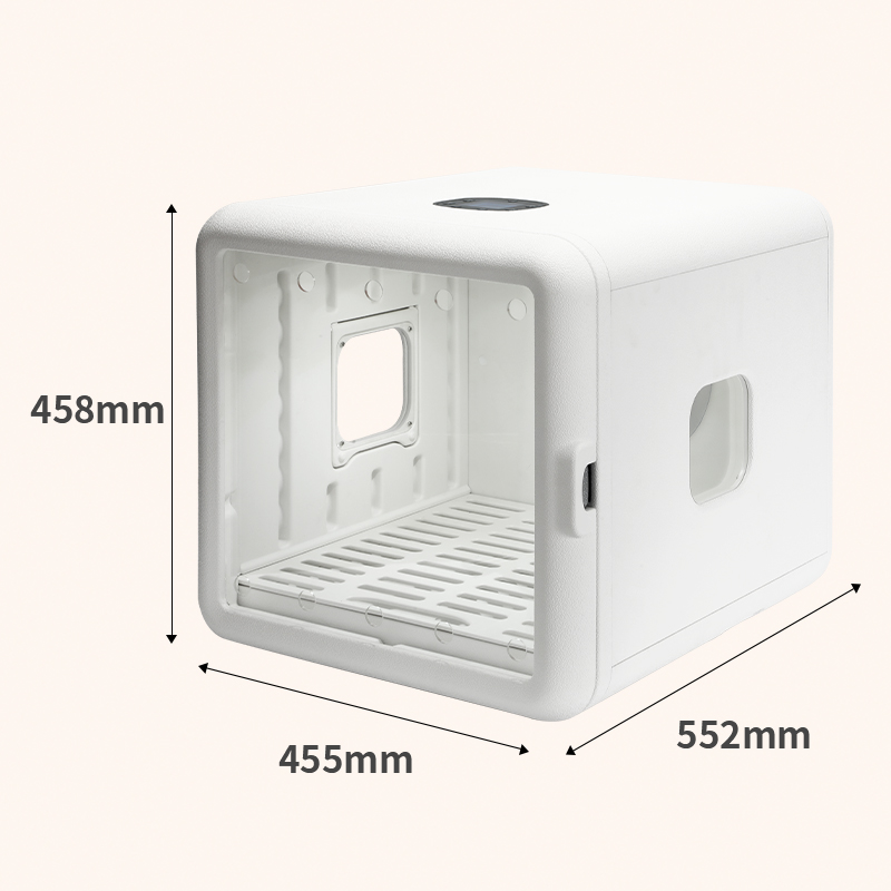 Top Selling 65L Pet Hair Blowing Dryer Machine Household 50dB Silent Automatic Smart Dog Cat Pet Room Dryer Box