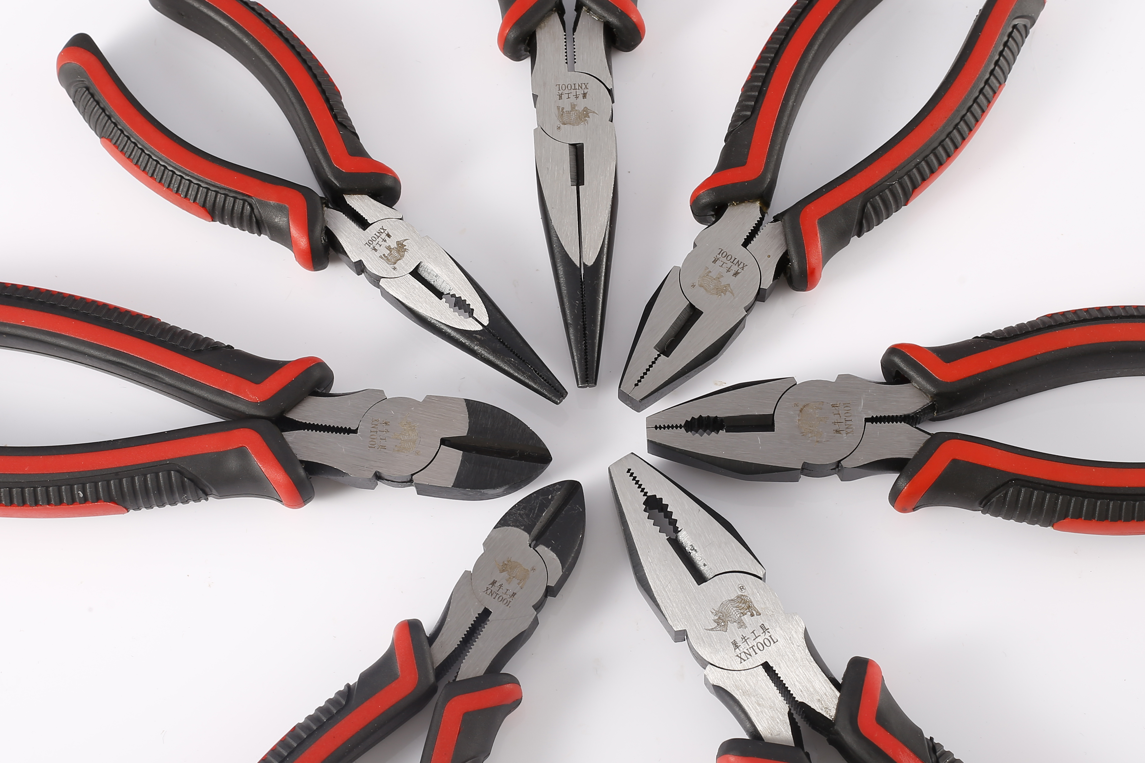 Premium American Pliers with Anti-Slip Line Handle for Easy Use