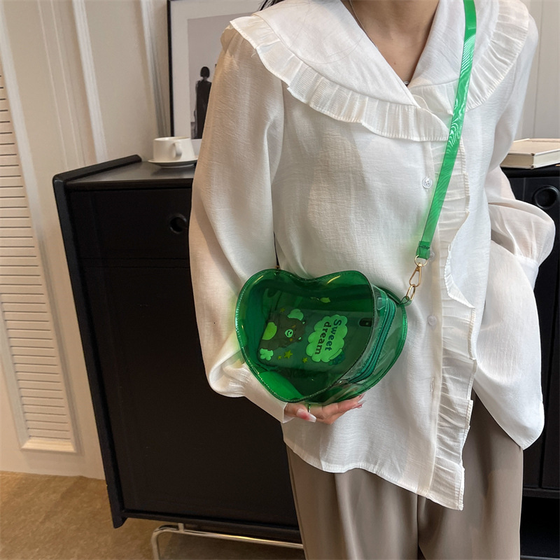 Fashionable and minimalist crossbody casual shoulder new style, love bag, popular chain bag for women this year