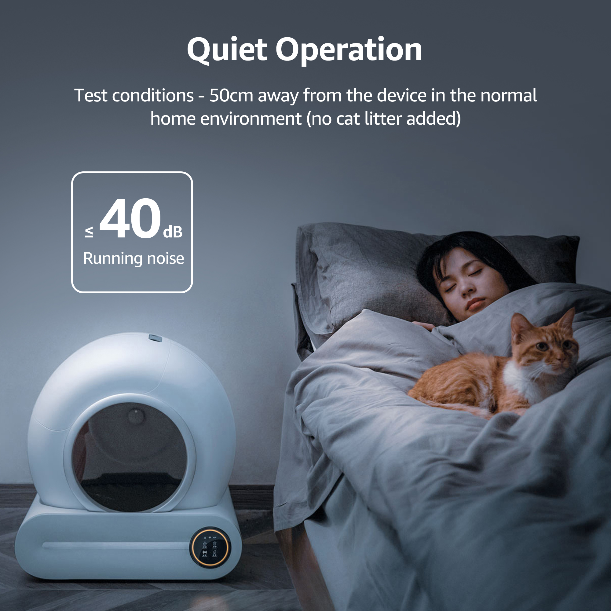 Max Smart App Control Litter Box Automatic Cat Toilet Box With Wifi App