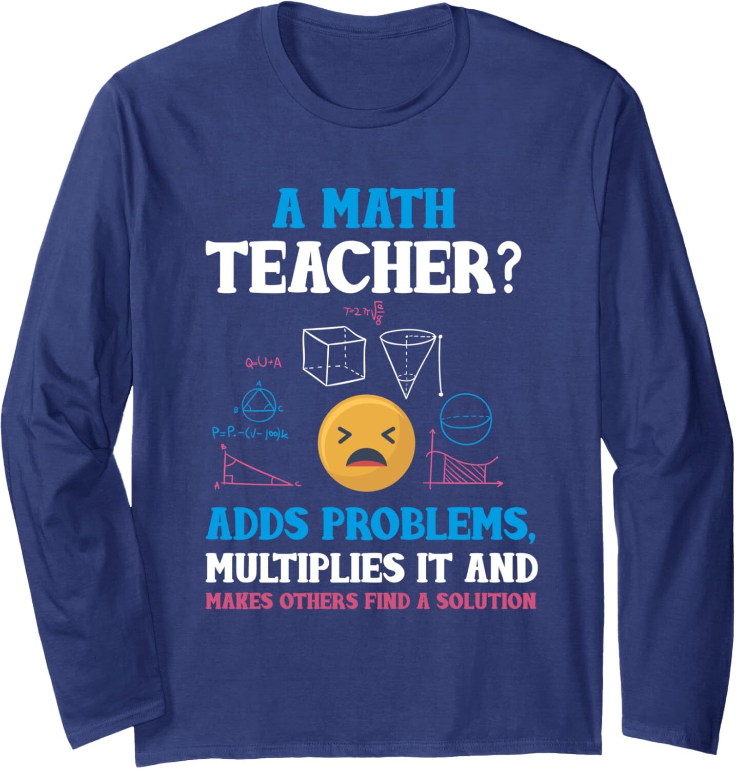 Long Sleeve Shirts for Men sweatshirt Funny Math Teacher Gift Teaching Numbers School Geek Gift Long Sleeve Streetwear Casual tops clothes