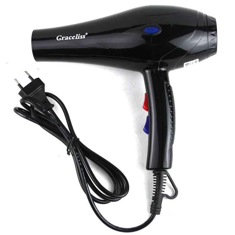 1800W 2100W 110V US or 220V EU Plug Cold Wind Professional Hair Dryer Blow dryer Hairdryer For Hair Salon for Household Use 241009