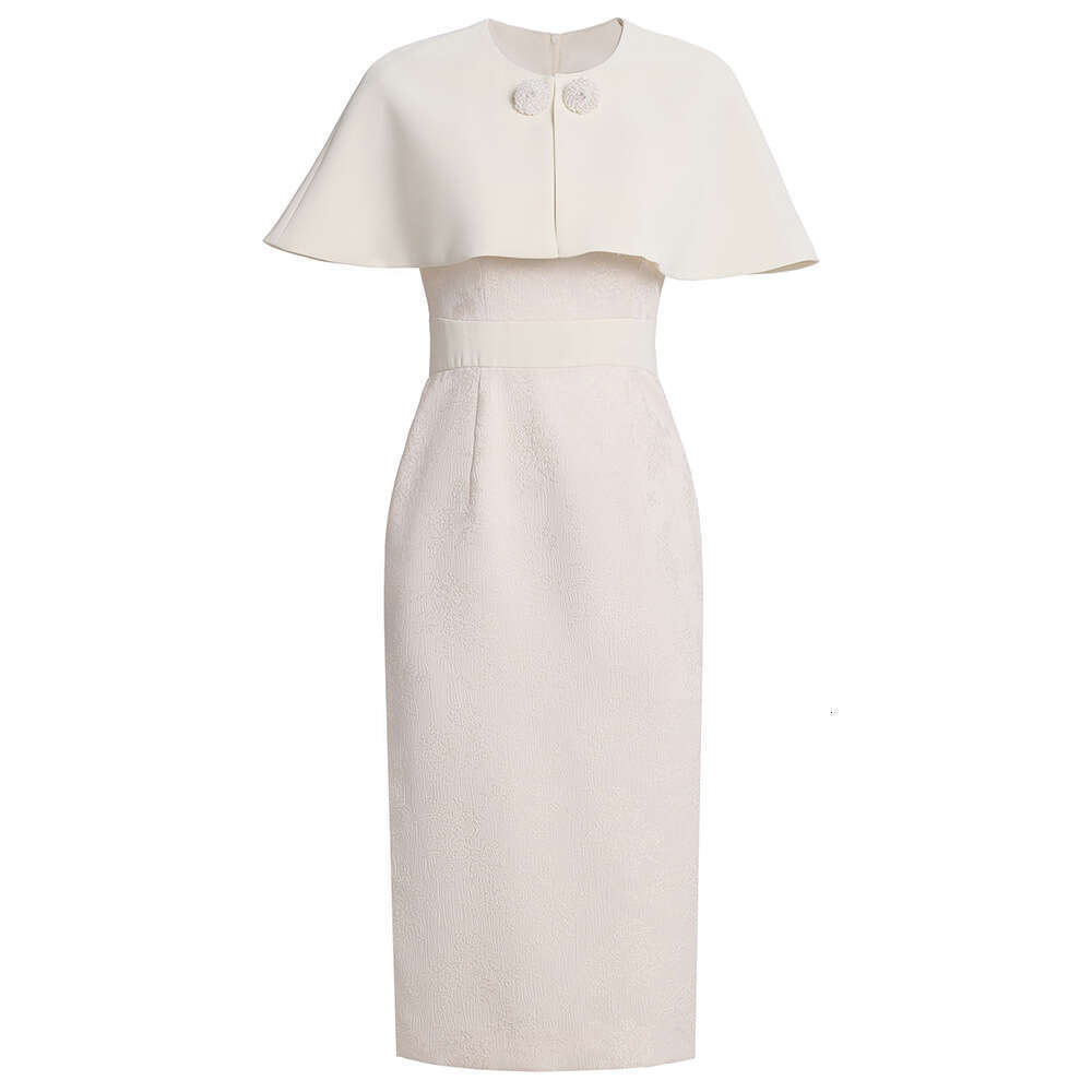 s autumn new womens clothing set exudes noble temperament with a shawl design that is fashionable and stylish. The two-piece dress showcases the figur