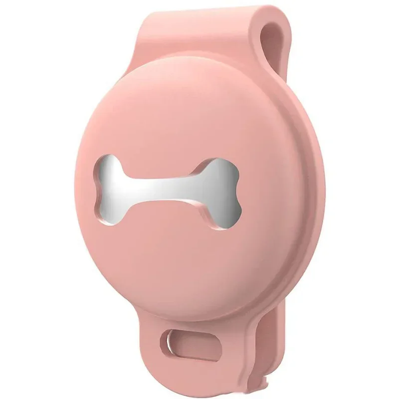 1PCS For Apple Airtag Case Dog Cat Collar GPS Finder Colorful Luminous Protective Silicone Case For Apple Air Tag Tracker Holder