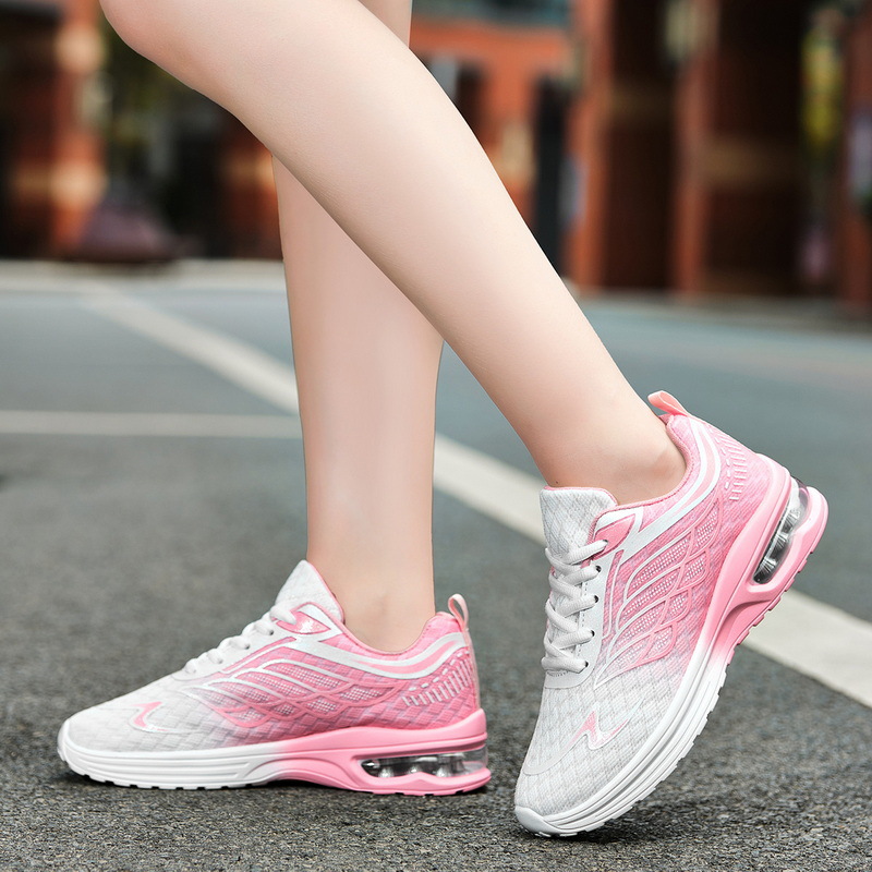Running Shoes for Women Black Pink Lightweight Sneakers Comfortable Sport Shoes Jogging Tennis