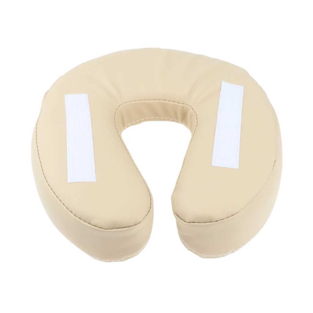 Foam massage table top cradle mat with super soft PU leather cover - head rest pad pillow position head and neck W240819