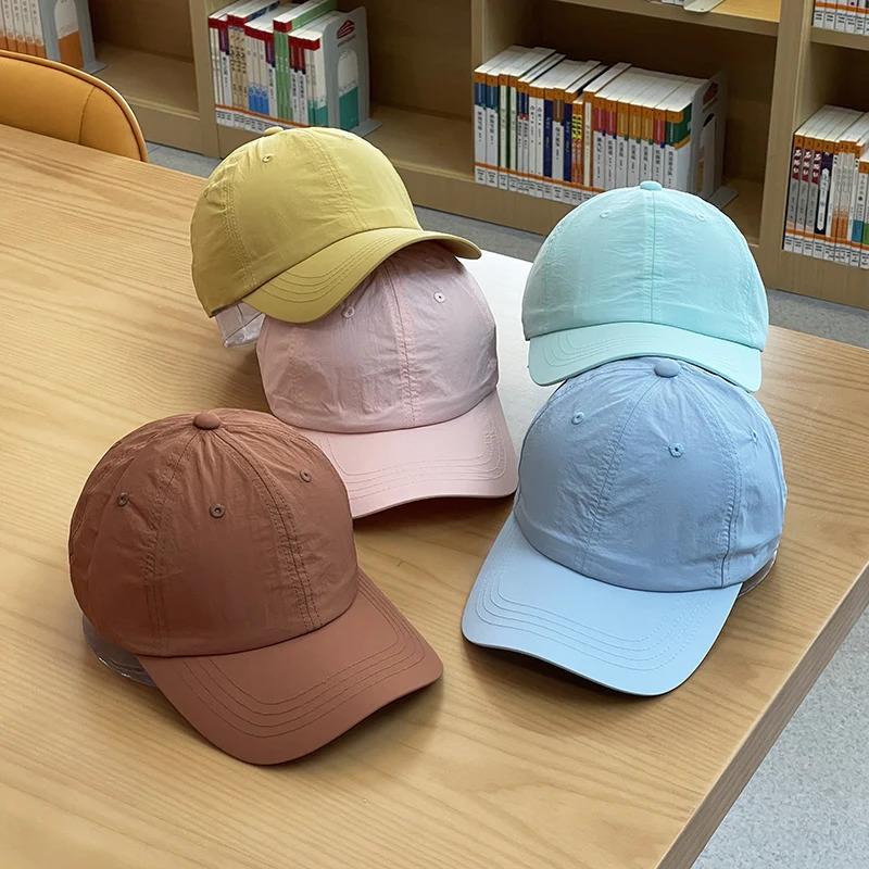 Sparkling style quick drying baseball caps for men and women outdoor running Internet leisure spring toe cap 241009