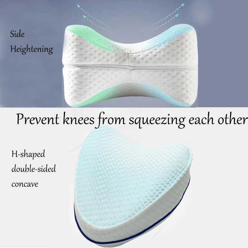 Body Memory Cotton Leg Pillow for Joint Pain Relief in the Lower Back and Legs Scientific Cushion for Anti Slip High Foot Mat for Home Use W240819