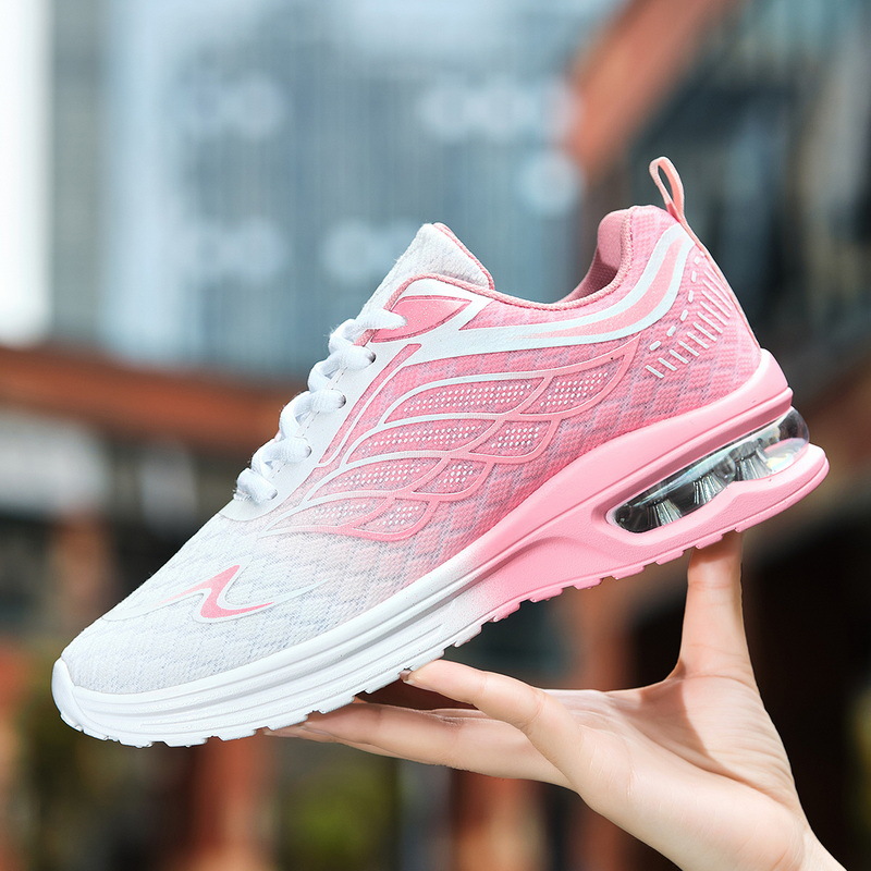 Running Shoes for Women Black Pink Lightweight Sneakers Comfortable Sport Shoes Jogging Tennis