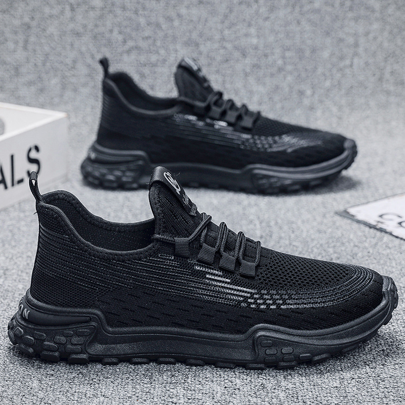 Lightweight Soft Sole New Summer Men's Mesh Breathable Sports Student Anti slip Comfortable Casual Shoes