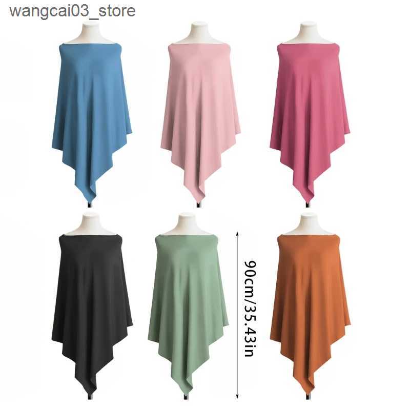 Blankets Swaddling Mother Outing Breastfeeding Cover Cotton Baby Feeding Nursing Shawl Adjustable Privacy Apron Stroller Blanket L240910