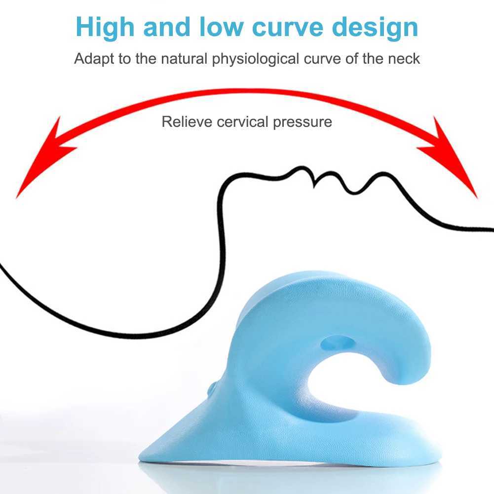 Cervical spine massage pillow conforms to ergonomics U-shaped pillow gravity finger pressure Cervical massage head and neck shoulder relaxation W24081