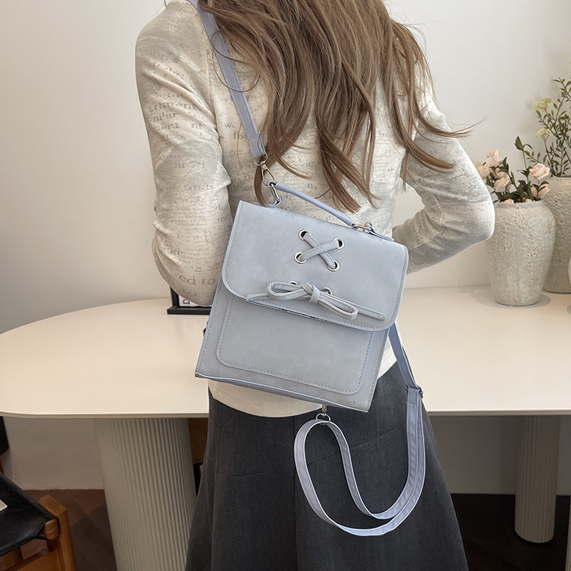 Shoulder for women small fresh fashionable Korean version butterfly bow cute hand-held shoulder bag backpack