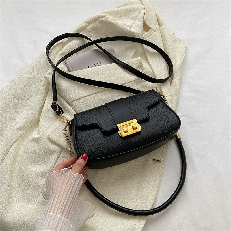 Women's New Fashion Simple Shoulder Leisure Commuter Crossbody Trend Small Square Bag