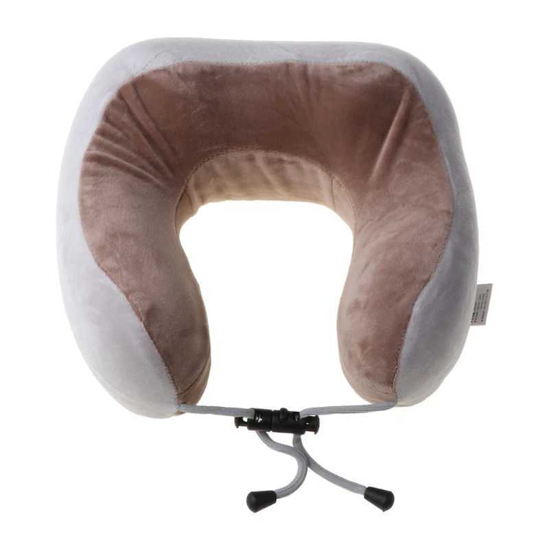 Car U-shaped electric massage pillow multifunctional Cervical Vertebra massager heated neck protector massage direct delivery W240819