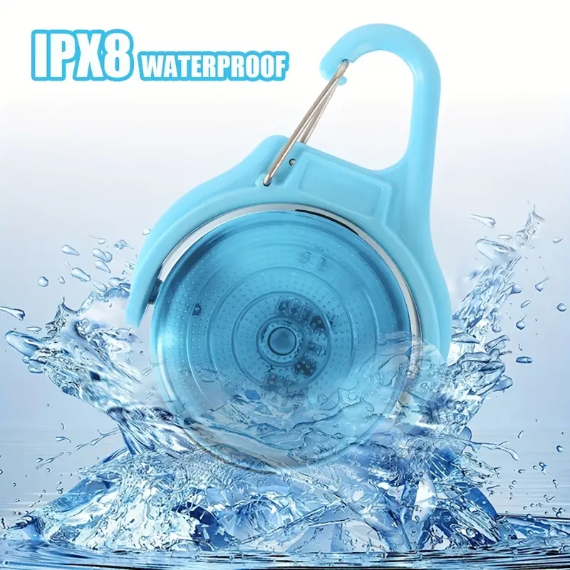IPX8 Waterproof USB Rechargeable LED Light Tag Adjustable Dog Collar Tag Glowing Luminous Night Walking Pet Apparel Accessory