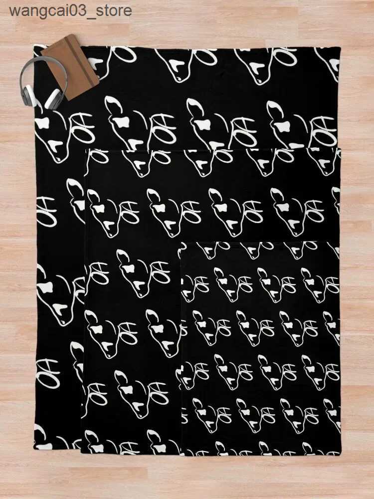 Blankets Swaddling Open Acres Positive White Throw Blanket For Sofa Thin For Baby Luxury Decorative Sofas Blankets L240910