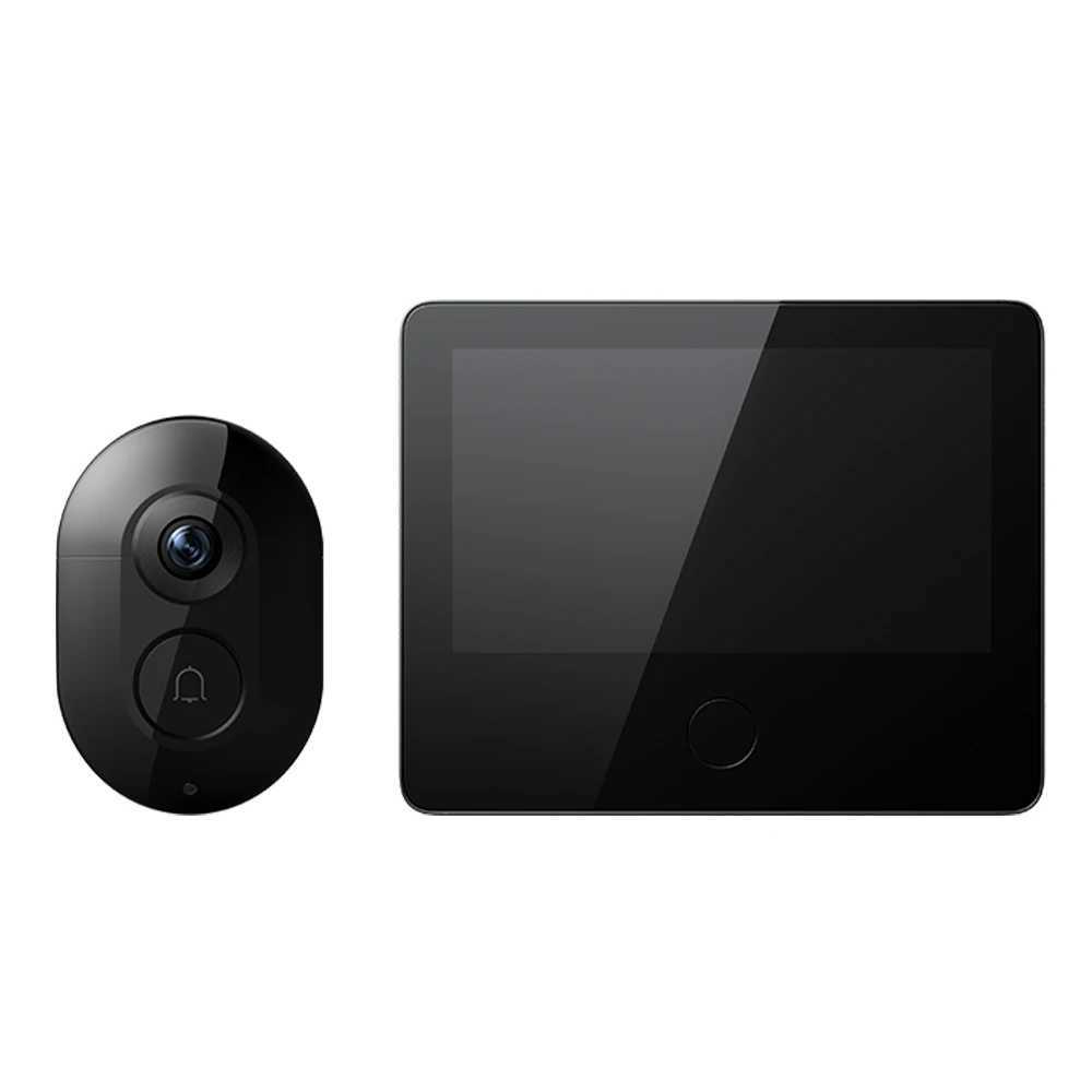 Doorbells Xiaomi Smart Cat Eye 2 HDR 5-Inch 720P Screen 3MP HD Camera 180 Wide Angle Lens 940nm Infrared Night Vision Intercom Doorbell S249248