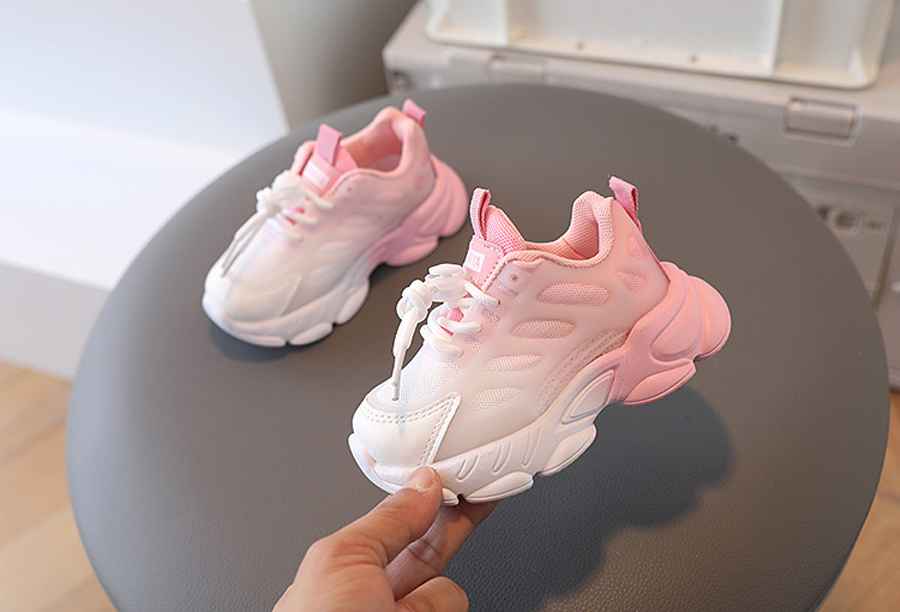 Girls Boys Unisex Mixed Colors Breathable Platform Sneakers 2024 Children Casual Mesh Light Weight Cutefeet Kids Sports Running Shoes Trainers Sizes 2