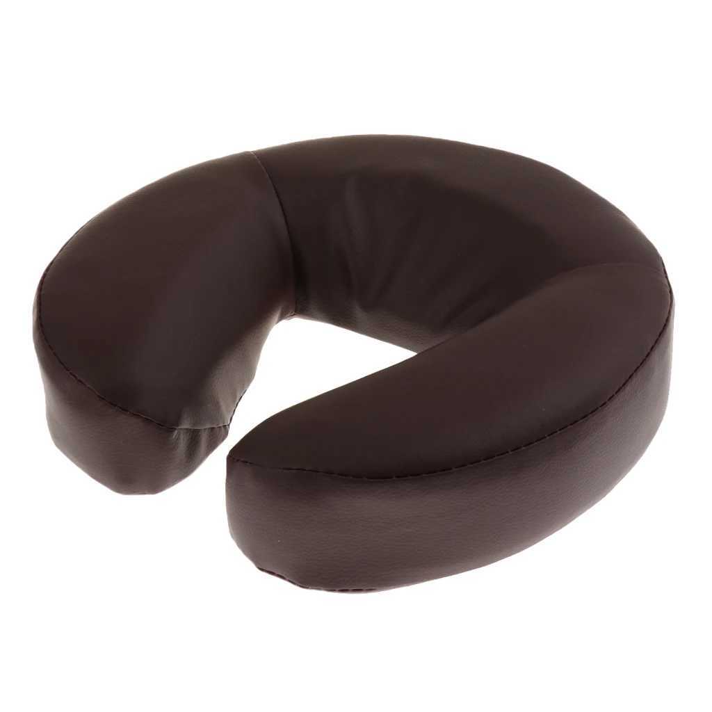 Soft Spa Massage Table Chair foam Face Rest Neck Headrest Pad for Massage Acupuncture Table Bed -27x28x6cm W240819