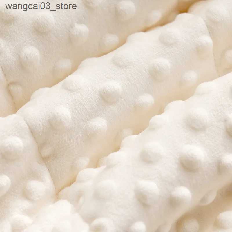 Blankets Swaddling Baby Blanket Warm Fleece Thermal Newborn Soft Stroller Sleep Cover Infant Bedding Swaddle Wrap Soft Washable Thick Blanket Quilt L2