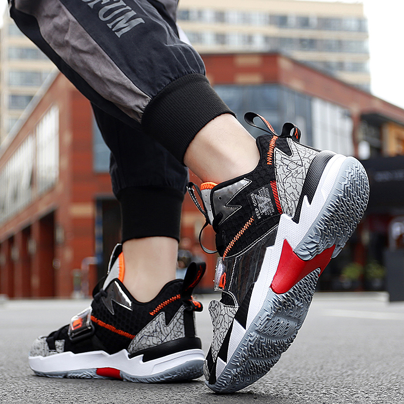 Westbrook Fashion Rainbow Basketball Shoes Men Breathable High top Basketball Shoes Outdoor Street Sneakers Unisex Shoes