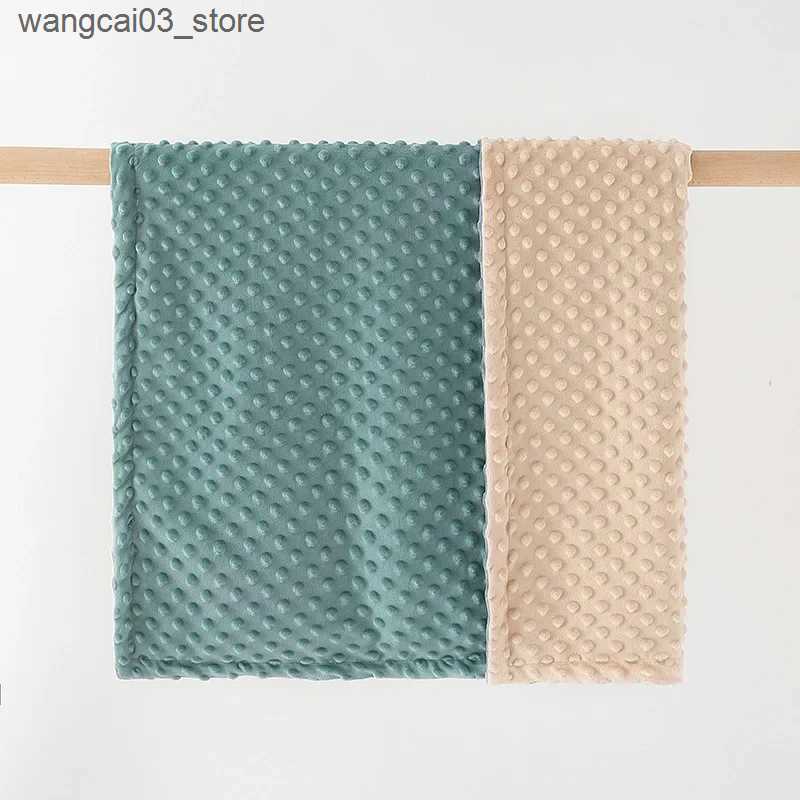 Blankets Swaddling Personalized Swaddle Blanket Baby Throw Blanket Custom Name Blankets for Baby Girl Boy Cute Toddler Blanket 75*100cm L240910