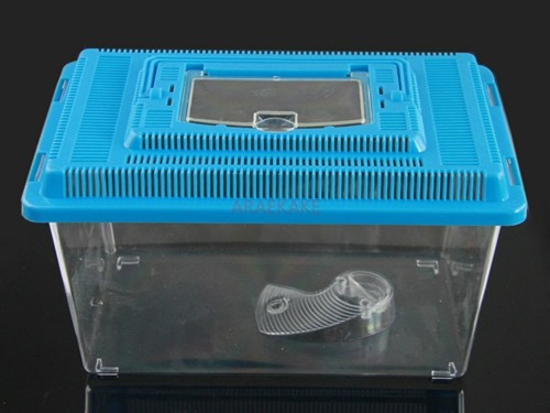 Large portable transparent living room desk, goldfish tank, turtle tank, breeding box, fighting fish box, enclosed pet box