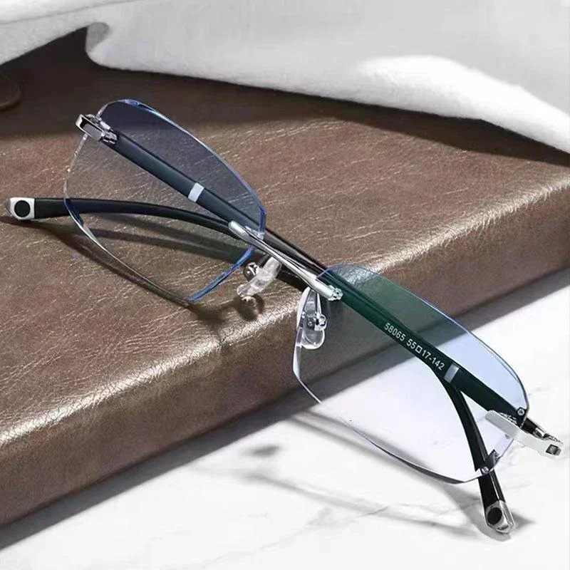 outdoor pochromic reading glasses for men and women UV protective far sighted glasses diamond cut borderless Presbyterian Church 01.04.0 241011