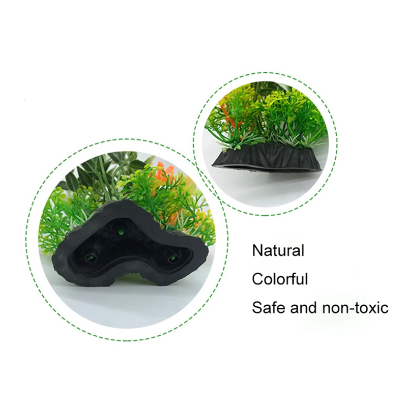 PVC Aquarium Decorative Simulation Artificial Plants Environmental Protection Materials, Flowers Aquarium Decorative Accessories