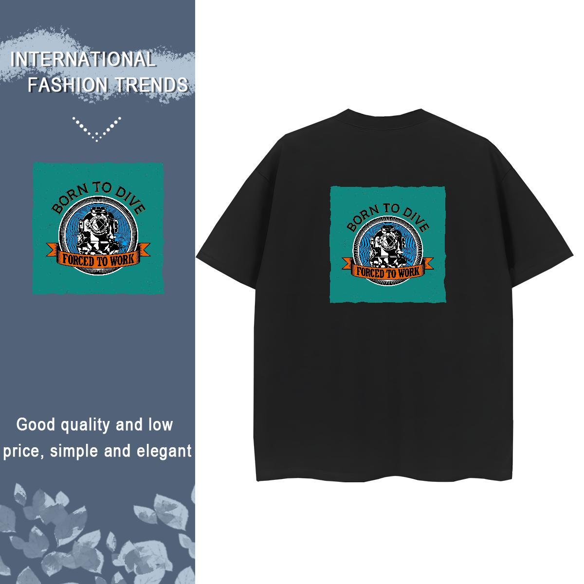 TOP Quality Women T Shirts 230g 100% Cotton O Neck Short Sleeves High Street Hip Hop logo Woman Tshirt Female Custom Cartoon Top Shirts