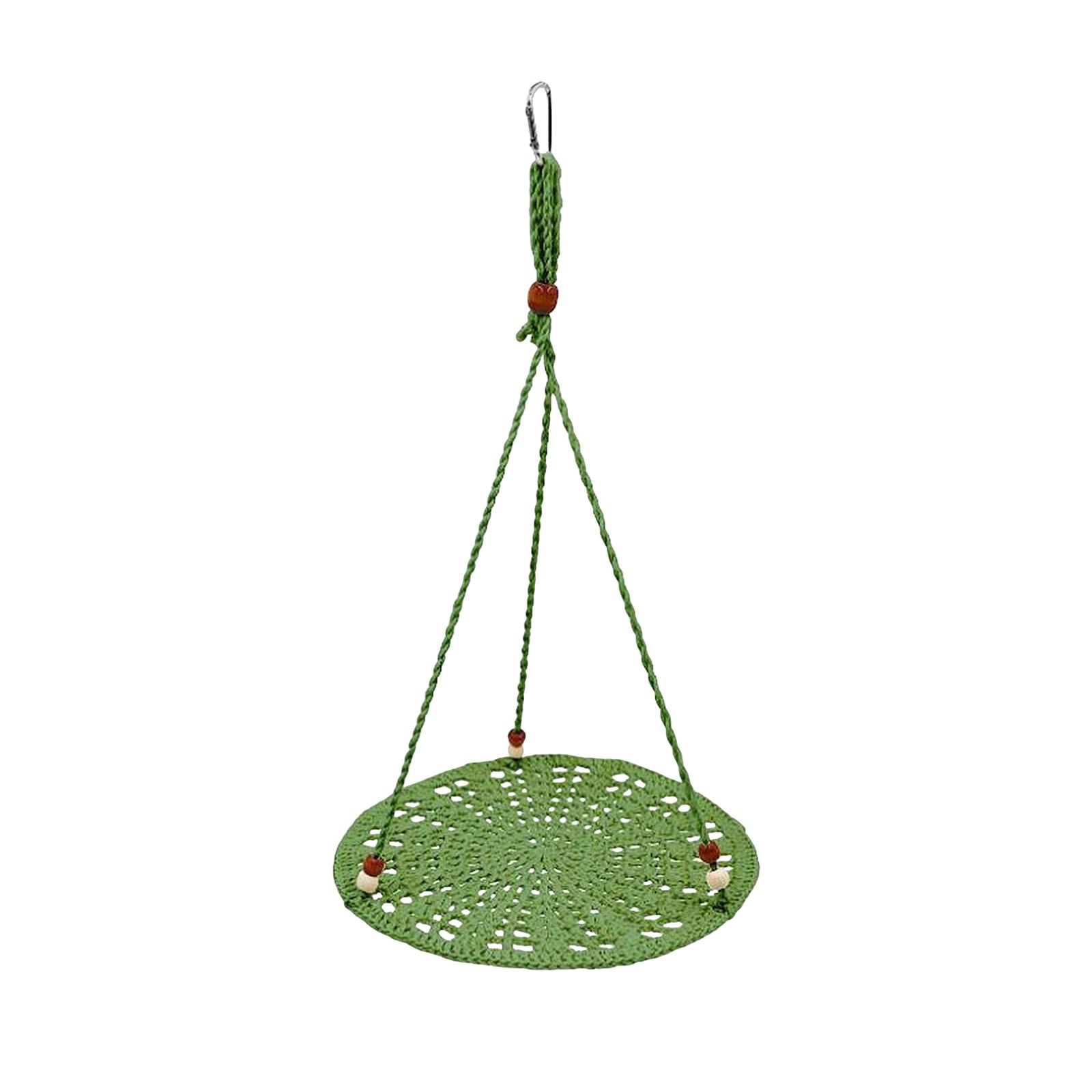 Reptile Hammock Swing Hanging Bed Swing Toy for Bearded Dragon Small Animals Parrots Cage Accessories Decor