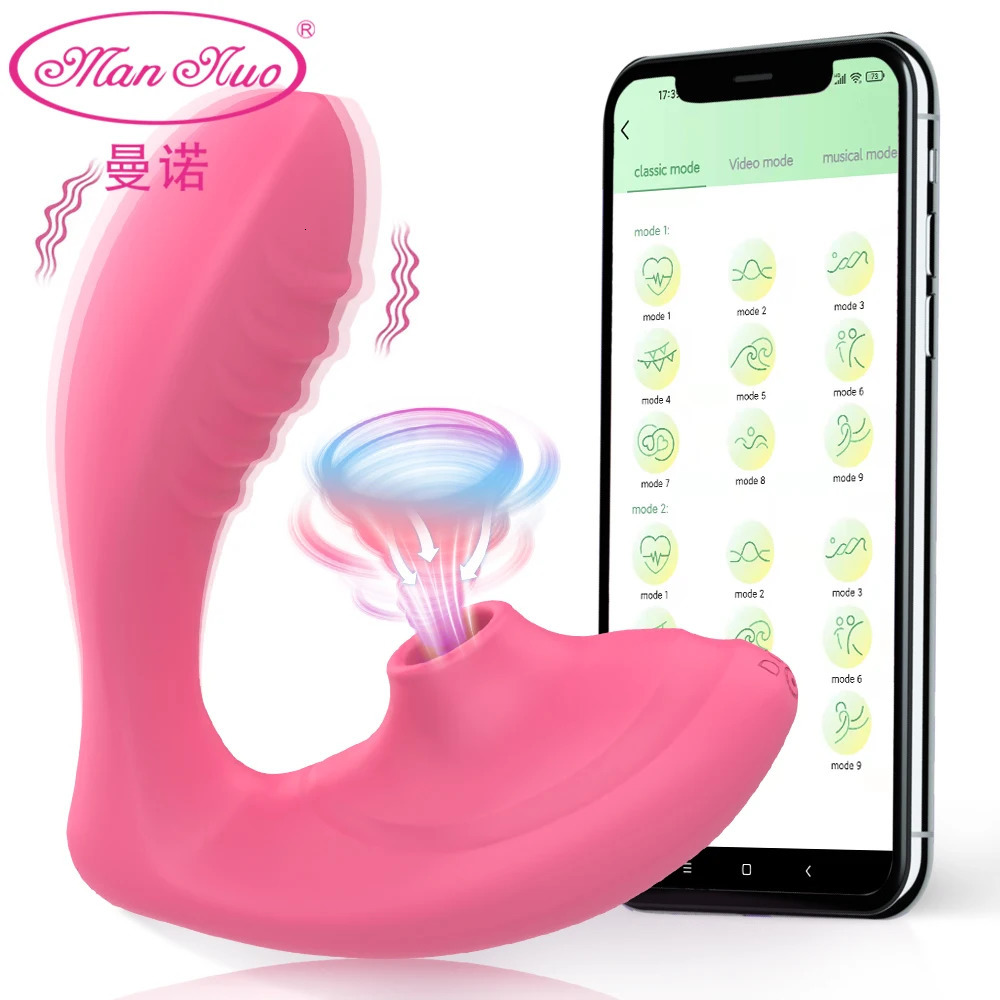Clitoral Sucking G Spot vibrator 10 speed application wireless control vaginal massager wearing pants fun sex toy 241009