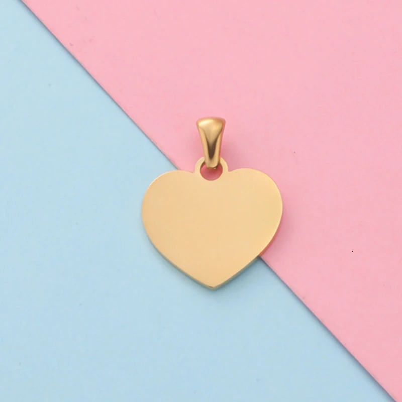 20pcs Lot Mirror Polished Stainless Steel 20mm Heart DIY Earring Charm Connector Wholesale High Quality Findings 241010