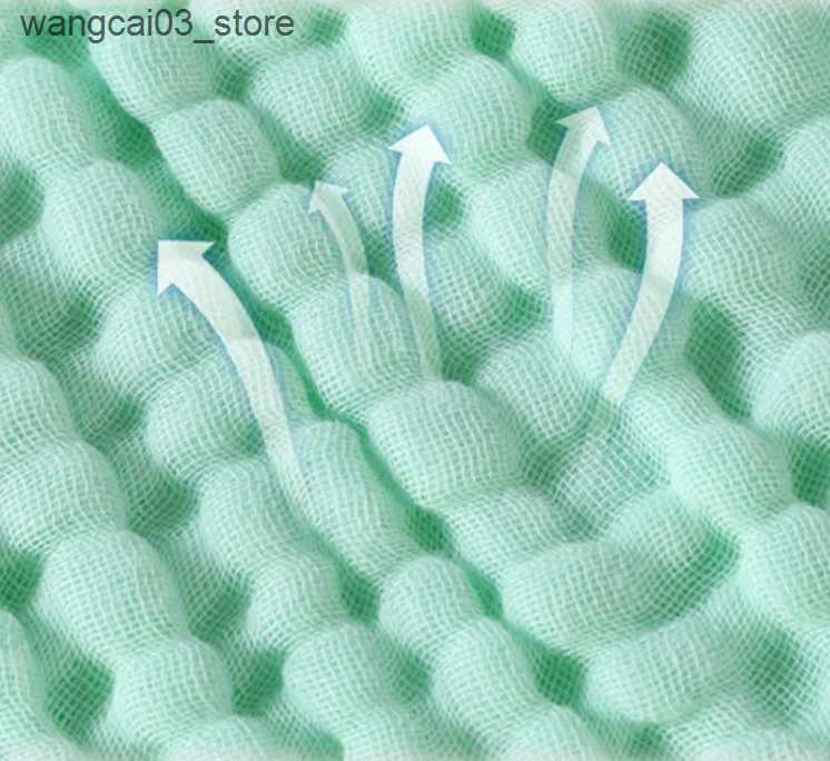 Blankets Swaddling 6 Layers Gauze Cotton Swaddle Blanket Baby Blankets Newbron Muslin Swaddle Bedding Newborn Quilt L240910