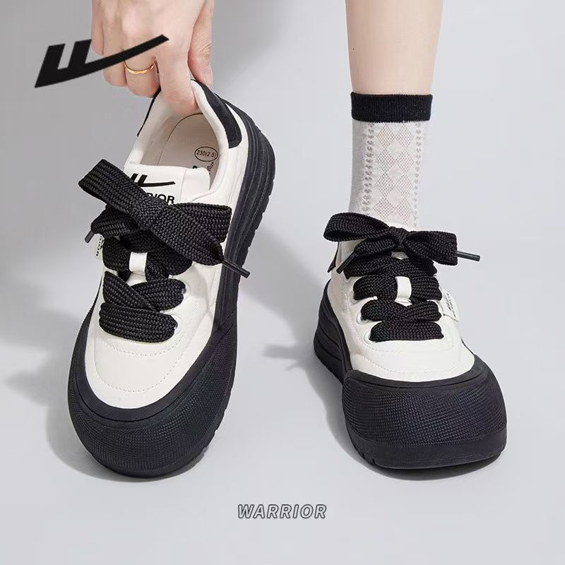 Huili Women's Shoes 2024 Autumn New Collection Board Shoes Women's Thick soled Height Increasing Casual Shoes Breathable and Versatile, with