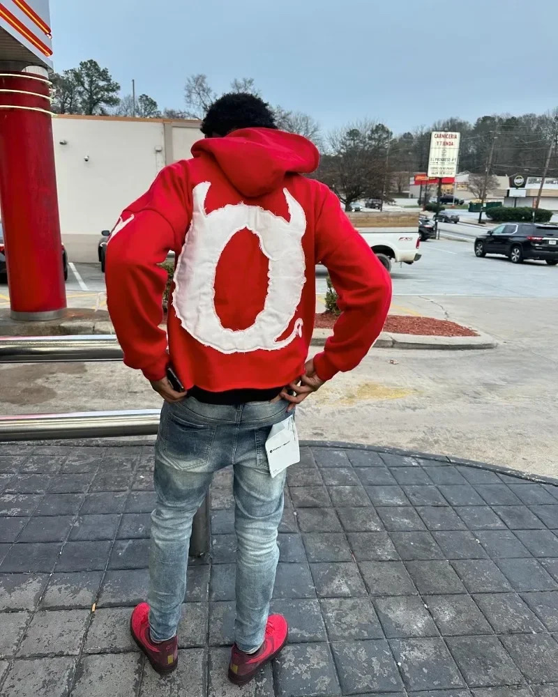 Y2k American High Street Trend Jacket Men Letter Embroidered Zipper Hoodie Harajuku Fashion Retro Oversized Sweatshirt Women 241011