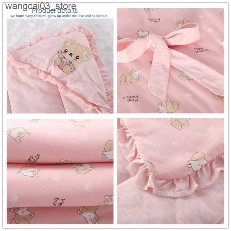 Blankets Swaddling Newborn Pure Cotton Blanket Winter Warm Anti-kick Baby Swaddling Blanket Cartoon Wrapping Blankets Baby Cute Bedding Quilt L240910