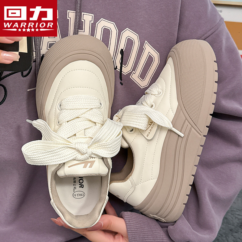 Huili Women's Shoes 2024 Autumn New Collection Board Shoes Women's Thick soled Height Increasing Casual Shoes Breathable and Versatile, with