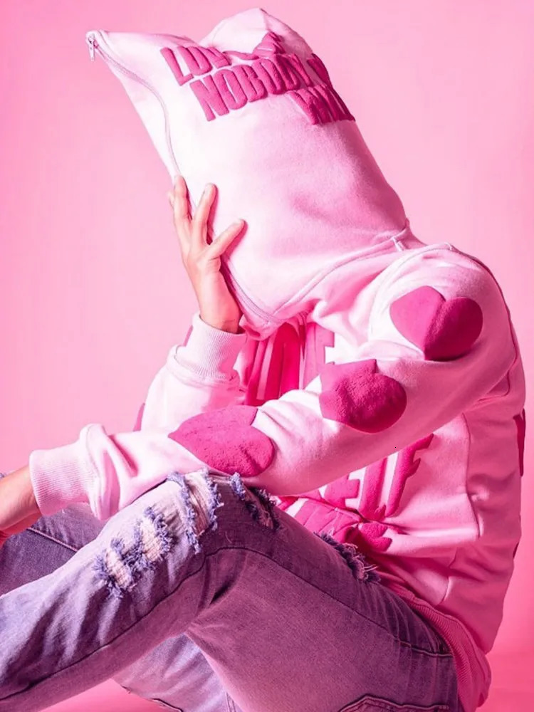 Y2K Letter Printed Hooded Sweatshirts High Street Long Sleeve Zip Up Hoodies Autumn Winter Retro Hip Hop Casual Jacket Coats 241009