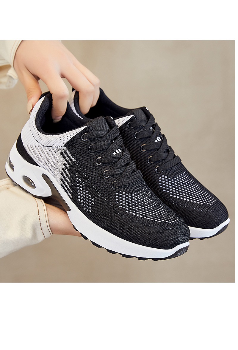 2024 Women's Sports Shoes Spring Women Casual Sneakers Outdoor Running Shoes Fashion Urltra Light Knit Breathable Shoe