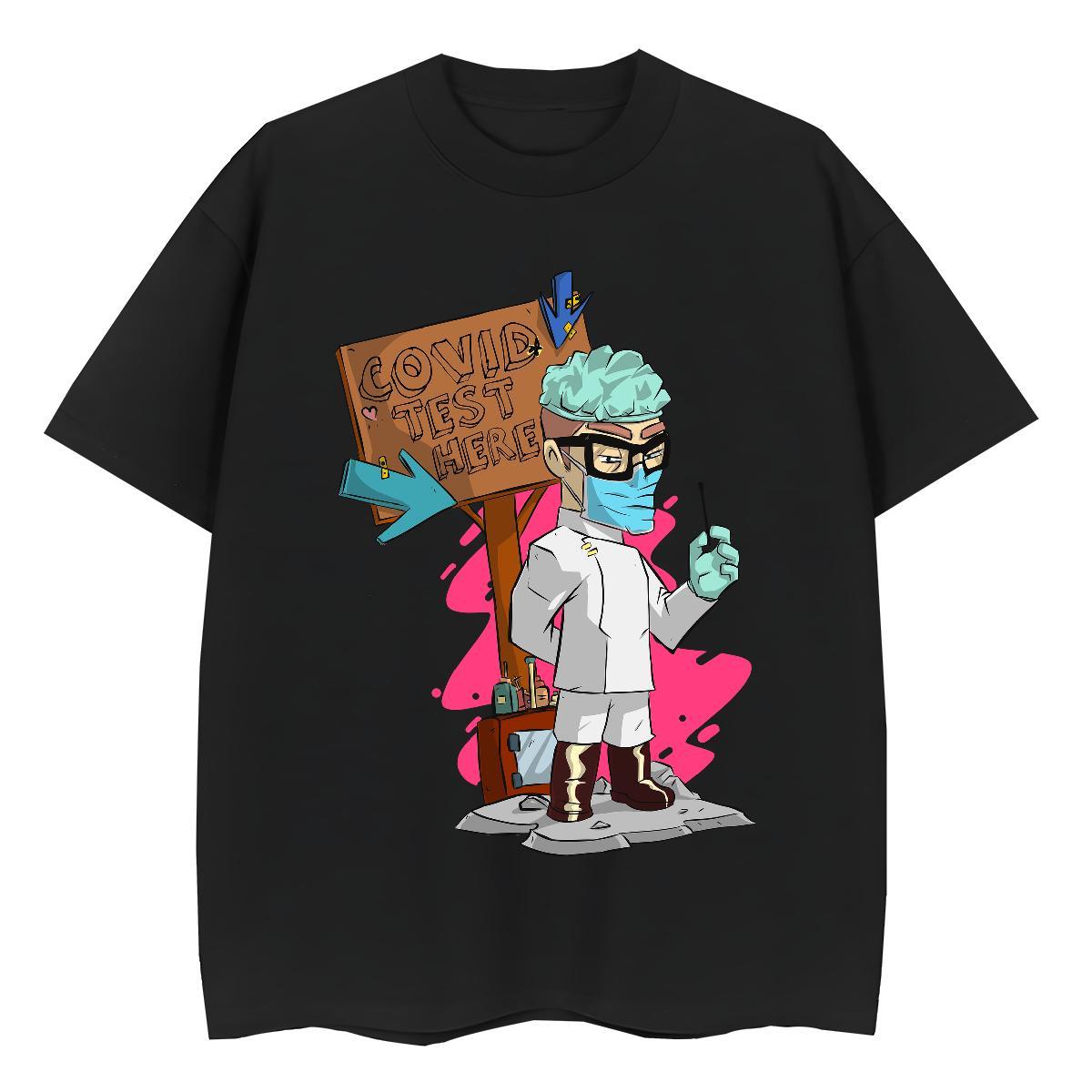 Brand T-Shirts for Women 230g 100% Cotton Breathable Crew Neck Summer Casual portrait Woman Tshirt Comfortable DIY Printed Tops Shirt