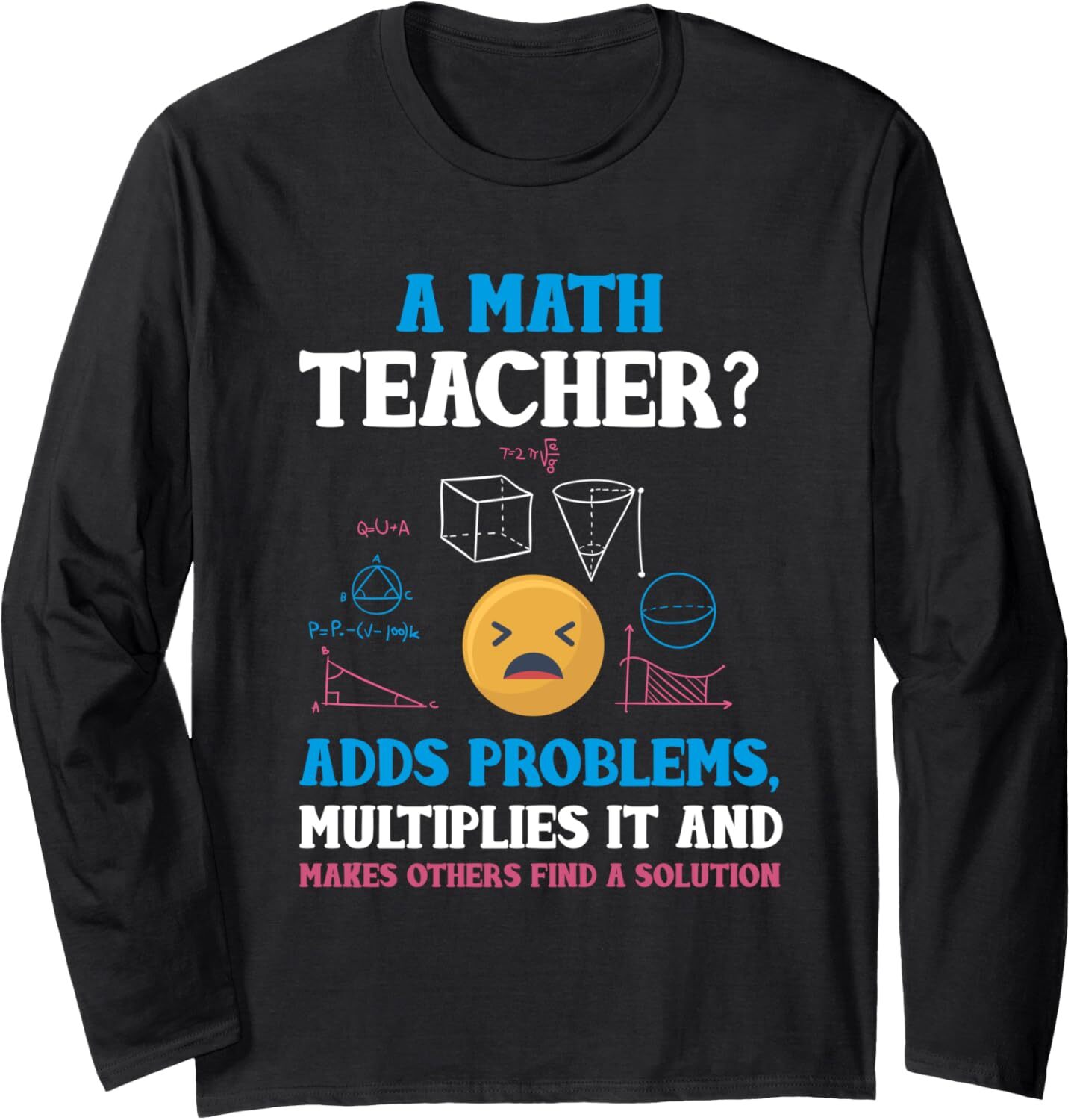 Long Sleeve Shirts for Men sweatshirt Funny Math Teacher Gift Teaching Numbers School Geek Gift Long Sleeve Streetwear Casual tops clothes