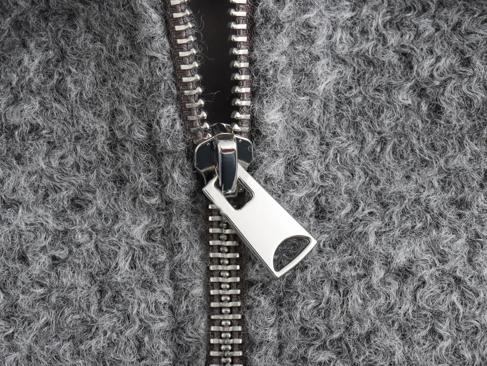 TRAFZA Casual Chic Women Zipper Jacket Fashion Autumn Winter Tweed Short Coat Elegant Female Office Lady 241011