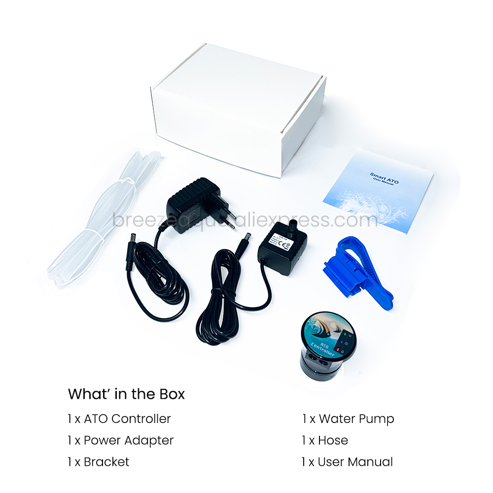 EPT-ATO 110-240V DC12V Smart Auto Top Off System Filler Water Level Controller Marine Aquarium Fish Tank Automatic Water Pump