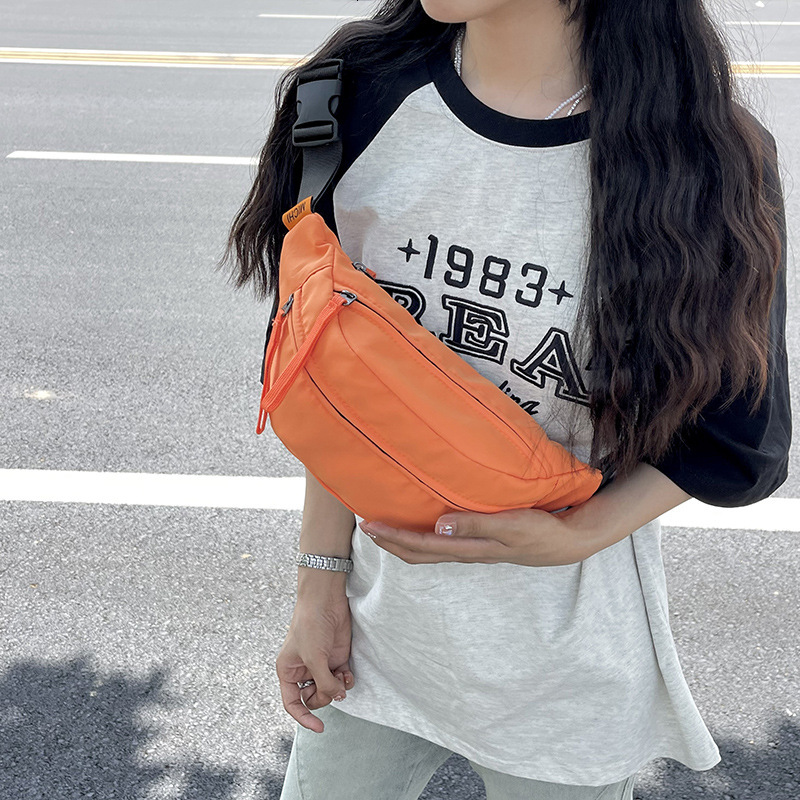 Chest casual sports waist ins trendy brand women's versatile simple crossbody men's single small shoulder bag