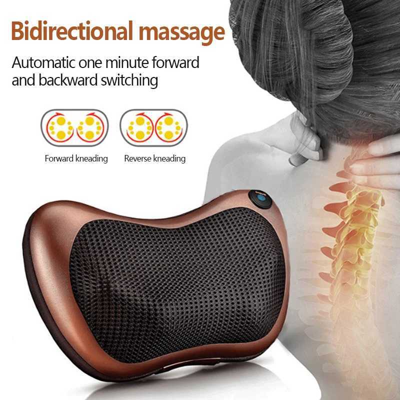 Massage Pillow Relaxation Electric Massage Shoulder and Neck Massager W240819